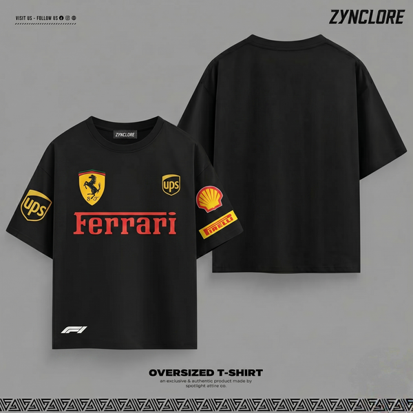 Scuderia Ferrari F1 Oversized Tee