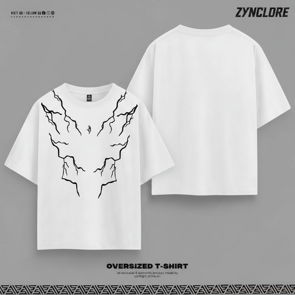 Thunder Strike Black Graphic T-Shirt